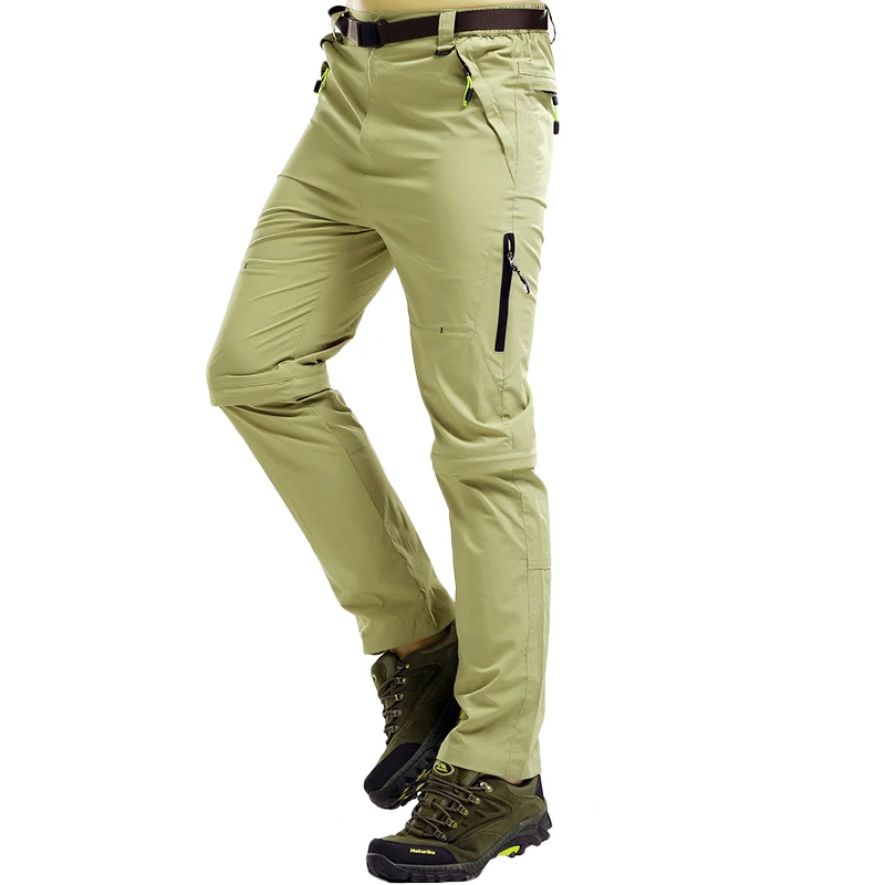 

Men Athletic Quick Drying Pants Waterproof Outdoor Hiking Travel Cargo Trousers Plus Size ASD88