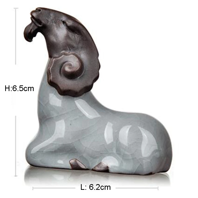 Чайный набор кунг фу 2 шт./лот фигурки ручной работы керамическая печь Ge 1 пара