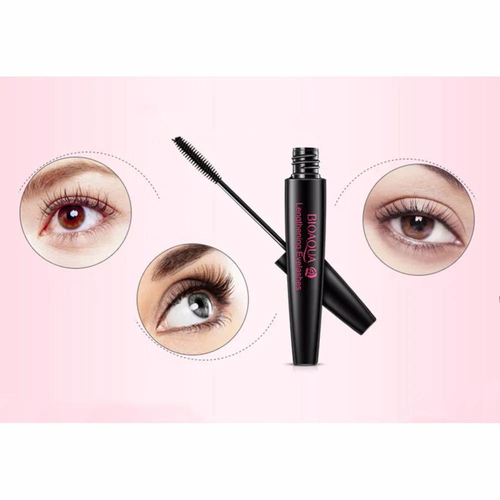 Бренд макияж 3D плотный Керлинг Тушь Объем Экспресс Накладные удлинение ресниц