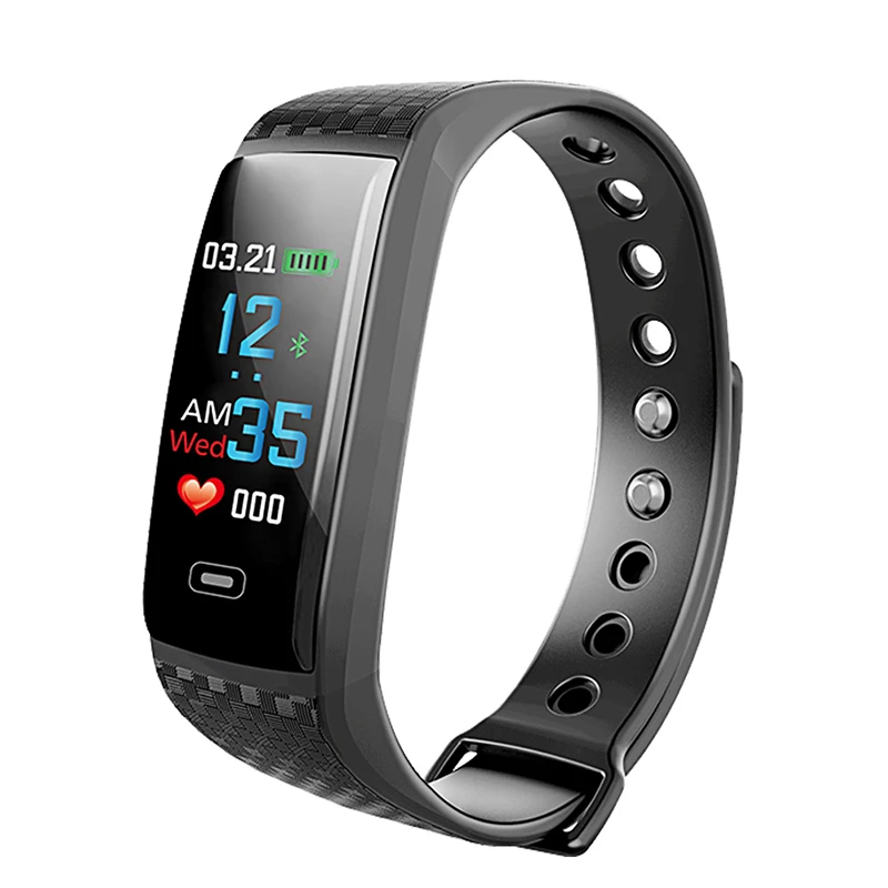 Браслет для смарт-часов крови Давление монитор сердечного ритма Smartwatch