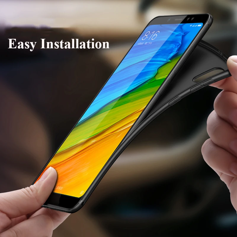 Aierwill For Xiaomi Redmi S2 Case Full Protection Soft Silicone Matte Cover Redmis2 Phone Cases tpu |