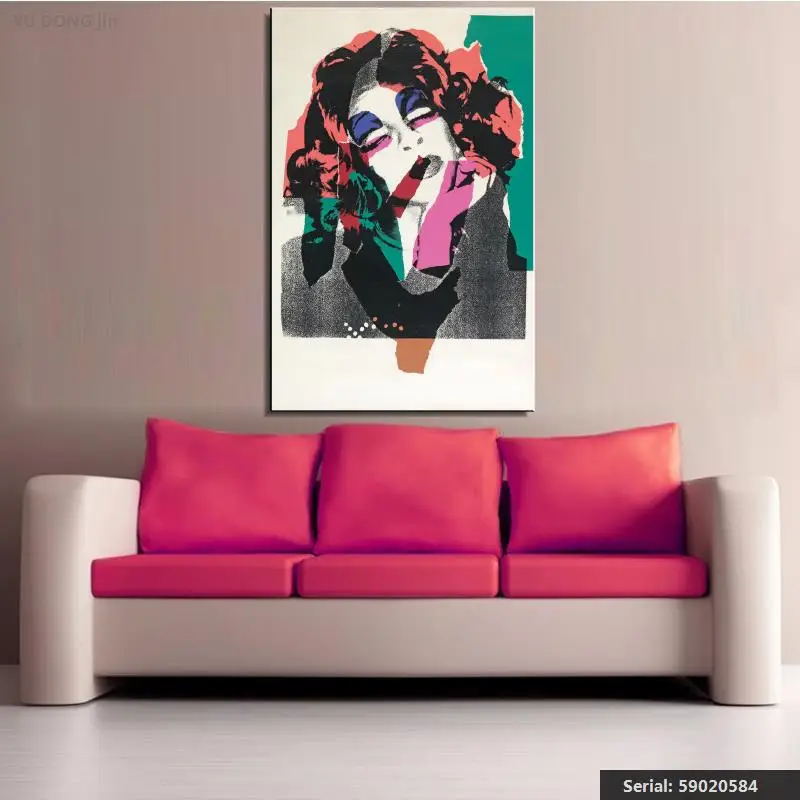 Yu dong jin Andy Warhol Still life абстрактная масляная живопись Рисование Искусство спрей без