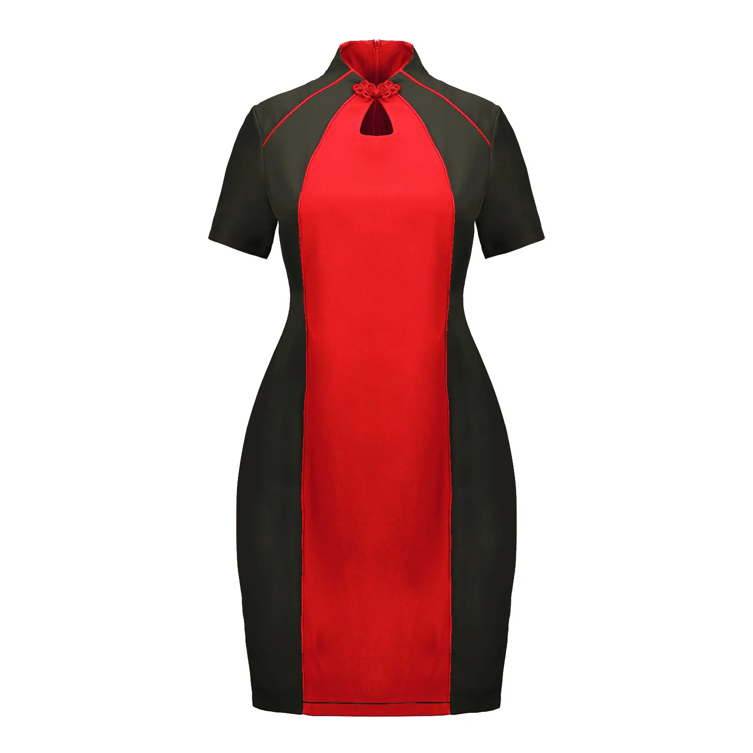 6XL БОЛЬШОЙ Размеры Лоскутная Bodycon Повседневные платья летние для женщин Большие