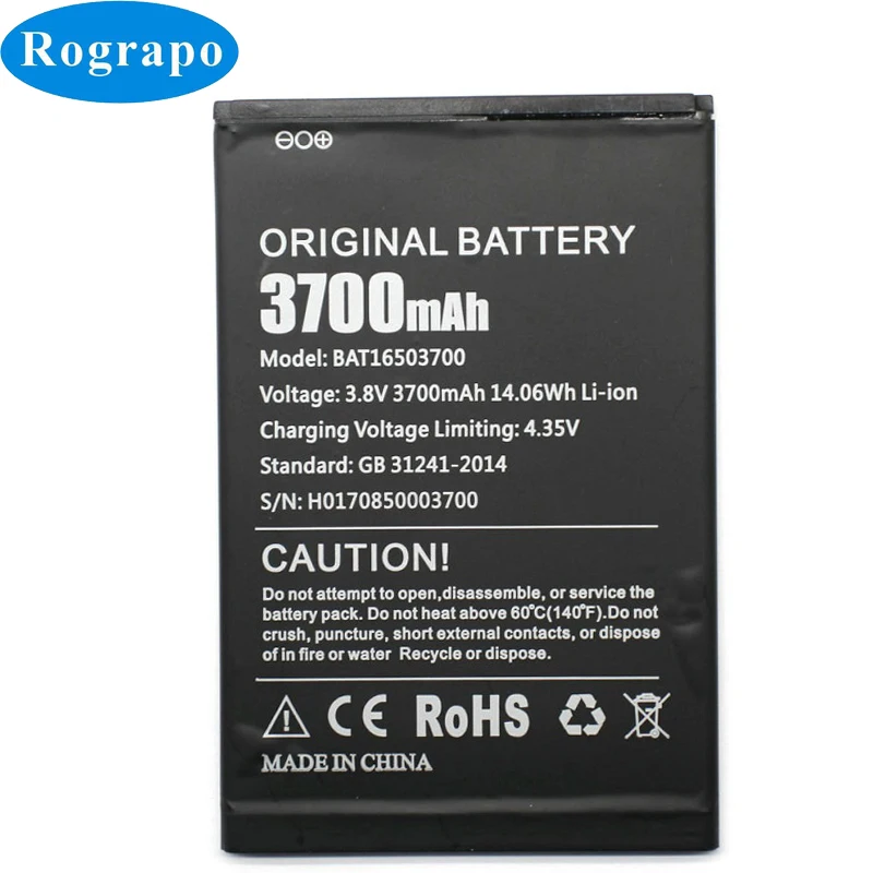 3 8 V 3700mAh BAT16503700 запасная батарея Для DOOGEE x7 x7s Doogee X7 Pro Bateria Batterij батареи для