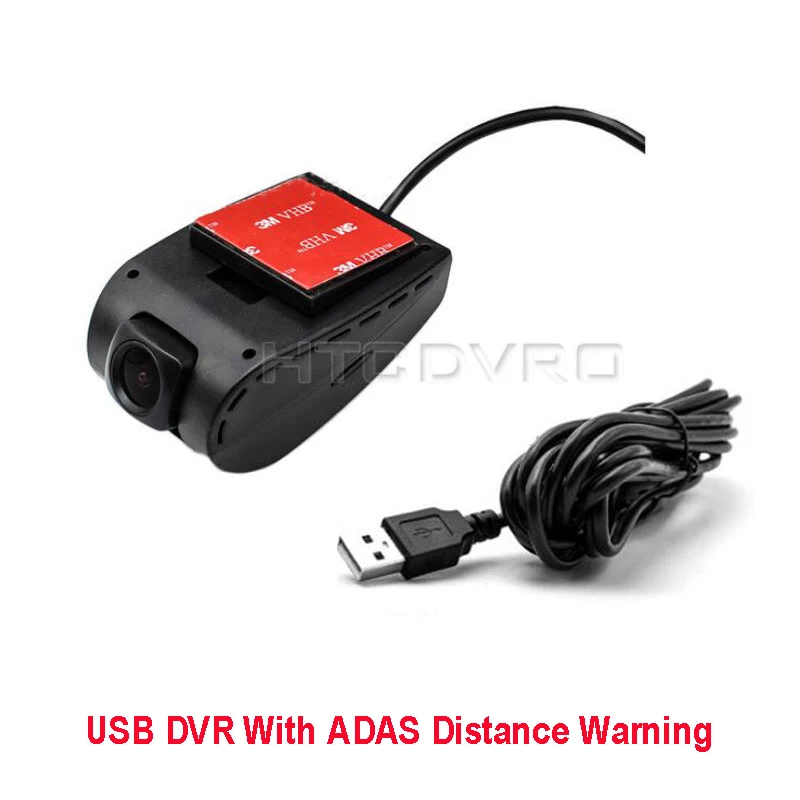 ADAS HD USB DVR камера Универсальная фронтальная для Android 4 5 1 6 0 7 8 автомобильный DVD плеер