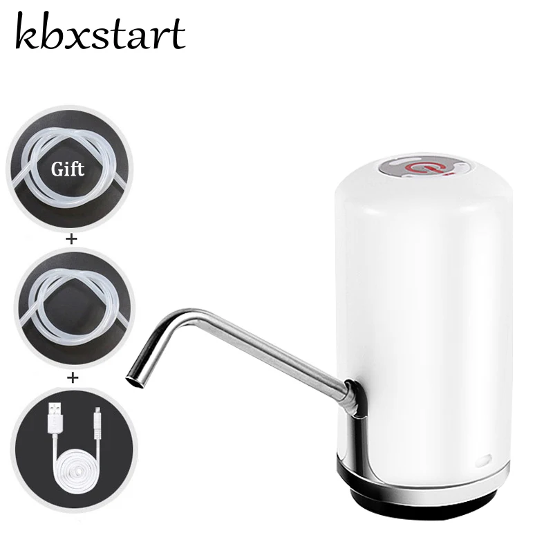 003 White Kbxstart Электрический диспенсер для холодной воды портативный мини Настольный диспенсер De Agua Articulos De Cocin насос для воды для бутылки - Цвет: 003 White