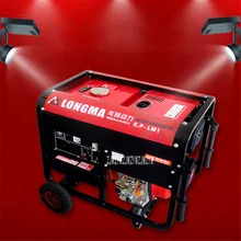 8KW ручной Push Тип Электрический Стартовый дизельный GeneratorSingle-phase 380 В/Трехфазный 220 в бытовой небольшой дизельный генератор