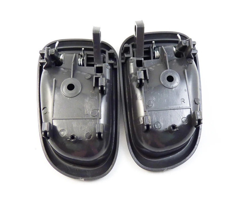 ISANCE 2 шт. Передняя или задняя Левая Правая внутренняя ручка двери темно серый для