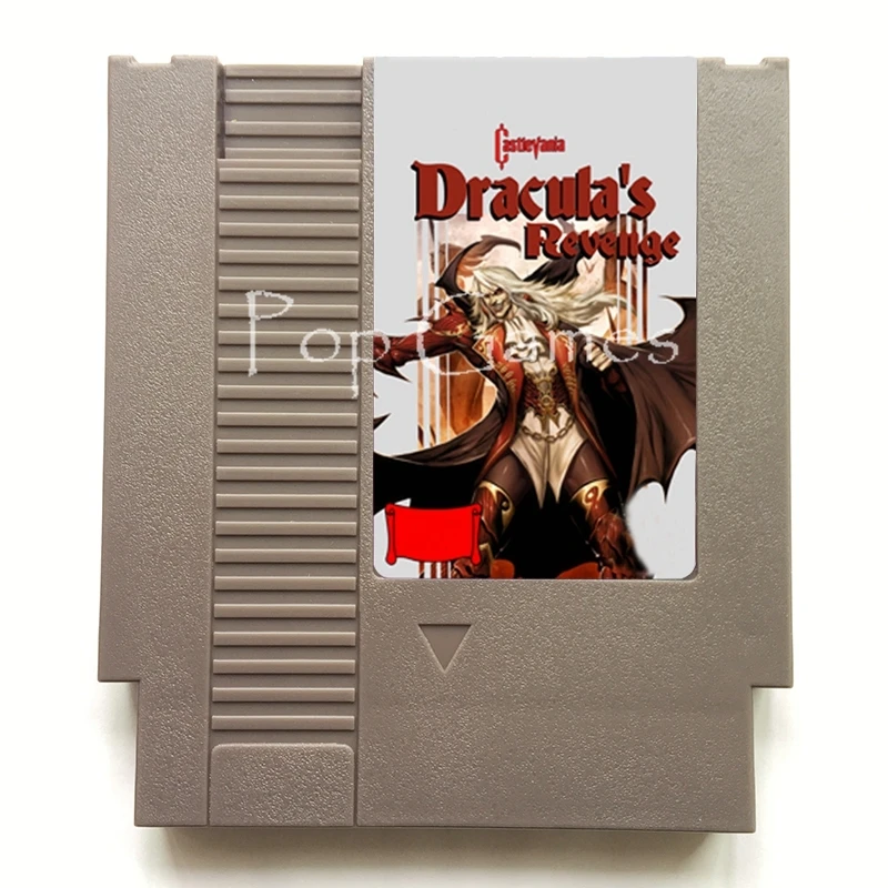 Castlevania Дракулы месть 72 Pin игровой Картридж для 8 бит видео Игровая приставка без