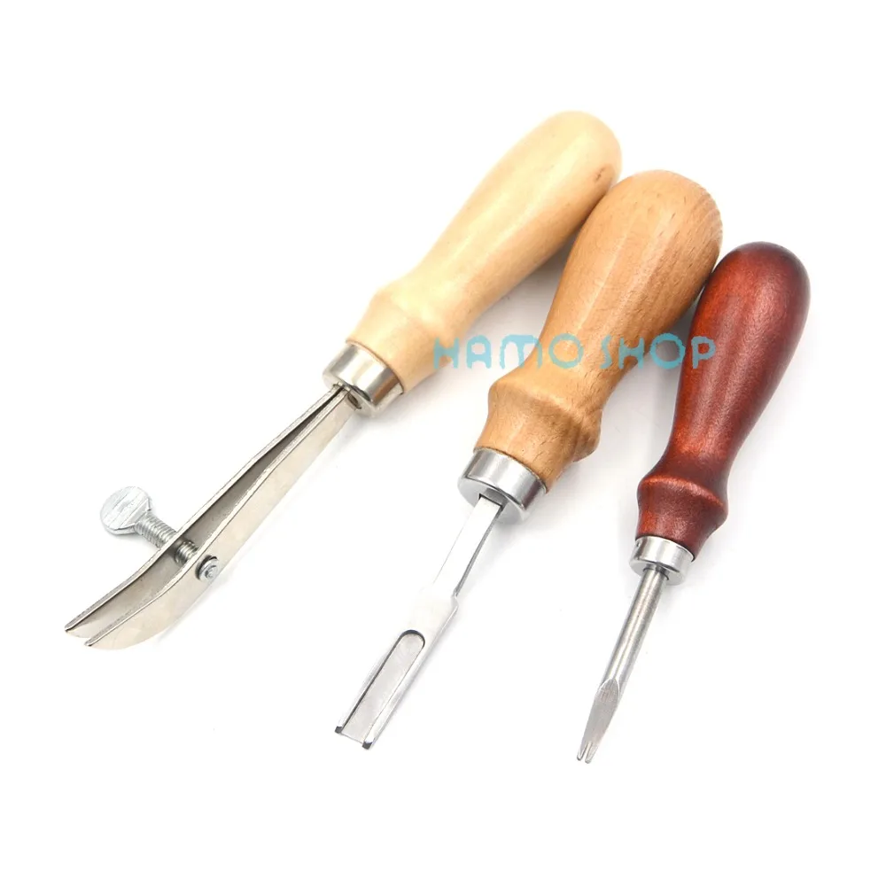 Пошив кожаных изделий 14 Комплект перфоратор для чеканки инструмент Рабочая