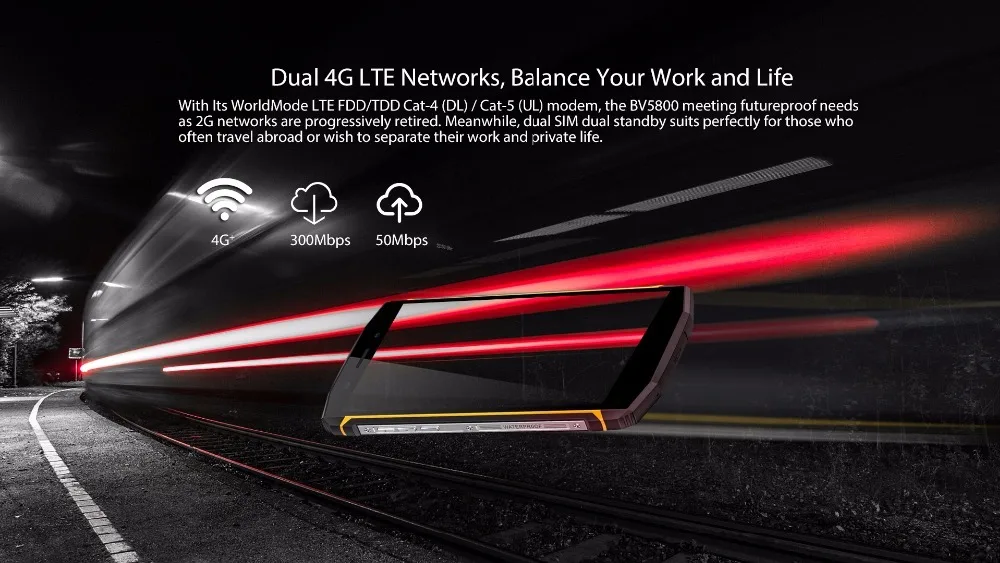 Blackview BV5800 Pro Водонепроницаемый IP68 смартфон 5 &quotMT6739 4 ядра Android 8 1 2 GB Оперативная