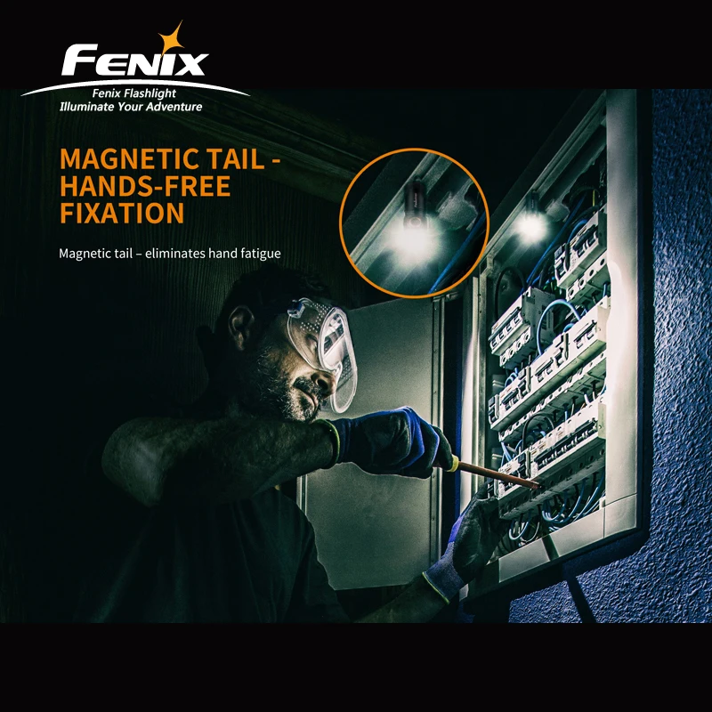 구매 고성능 Fenix E18R Cree XP-L HI LED 충전식 휴대용 EDC 손전등 (배터리 포함)