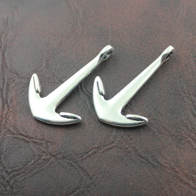 Металлические подвески с морской надписью якорь для изготовления ювелирных