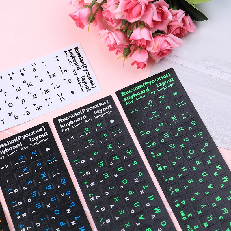 Russian Keyboard Cover Stickers For Mac Book Laptop PC 10" TO 17" Computer Standard Letter Layout Covers Film | Компьютеры и