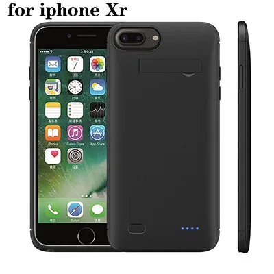 5200 мАч чехол для зарядного устройства для Iphone 6, 6s, 7, 8 Внешний внешний аккумулятор чехол для аккумулятора 6200 мАч для Iphone X, Xr, Xs Max - Цвет: for iphone xr