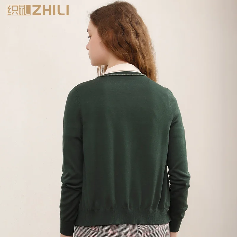 Женский кардиган свитер ZHILI S 4XL весна 2019| |