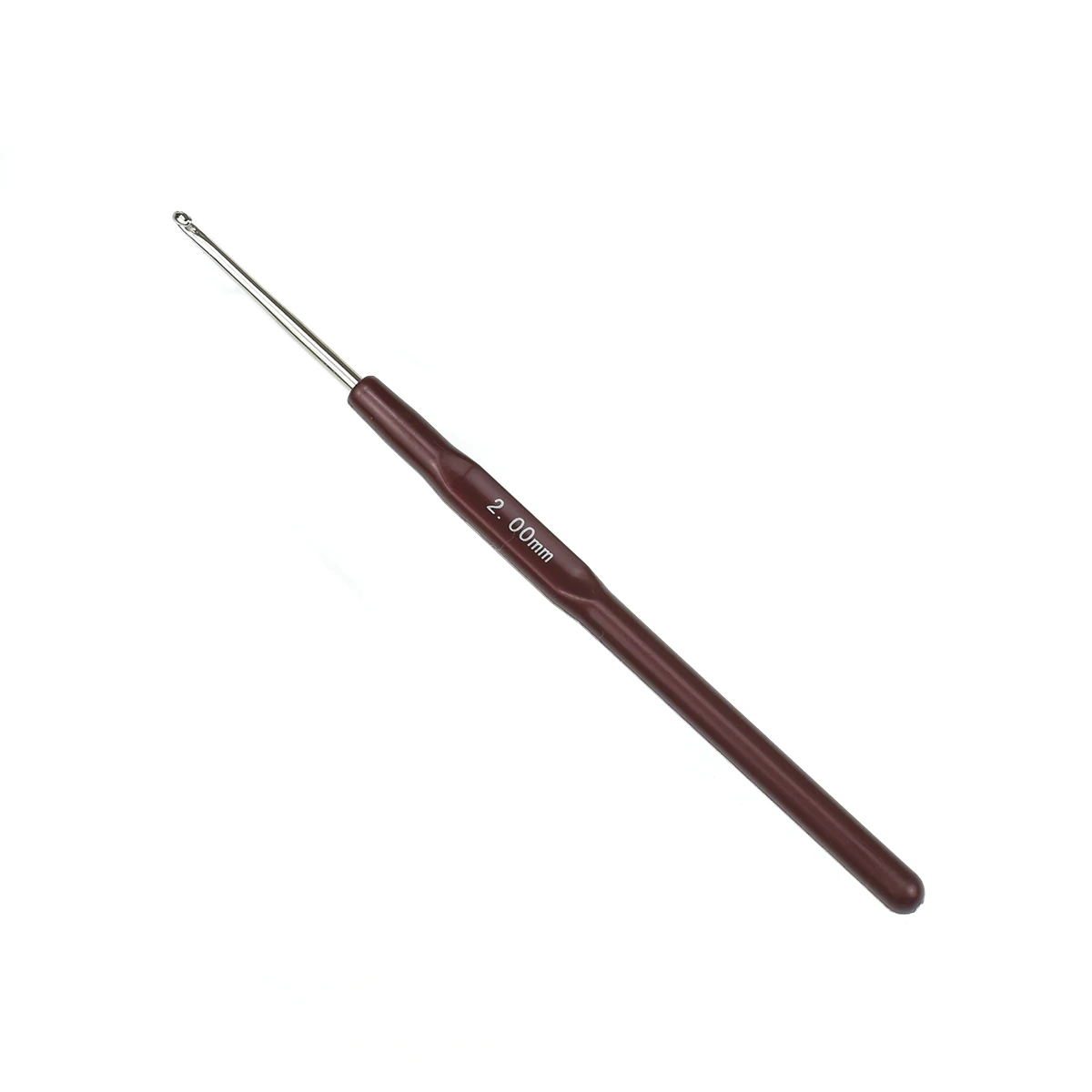 2.0mm 1 шт. крючки для вязания крючком 0,5 мм-2,5 мм кружева небольшого размера вплетать в пряжу спицы инструменты для изготовления подарка «сделай сам» 16 размер s для кукол шарф вязание - Цвет: 2.0mm