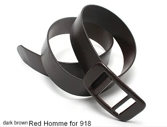 Модный мужской роскошный брендовый ремень с пряжкой язычком высококачественный