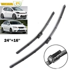 Щетки стеклоочистителя для лобового стекла VW UP 2017, 2016, 2015, 2014, 2013, 2012, 2011 24 дюйма, 16 дюймов