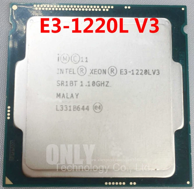 Процессор intel core E3 1220L V3 процессор для компьютера 1 10 ГГц 22 нм LGA 1150 SR1BT|computer processor|core