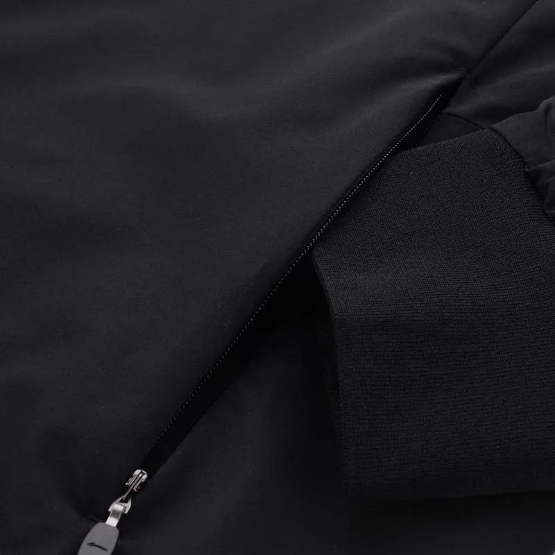 Мужская Тренировочная куртка Li Ning приталенная спортивная из 100% полиэстера с 3D