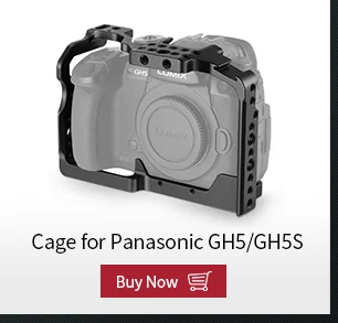 Клетка SmallRig с шлем комплект для Panasonic Lumix GH5/GH5S/DMW-XLR1 клетка с верхней ручкой комплект-2052