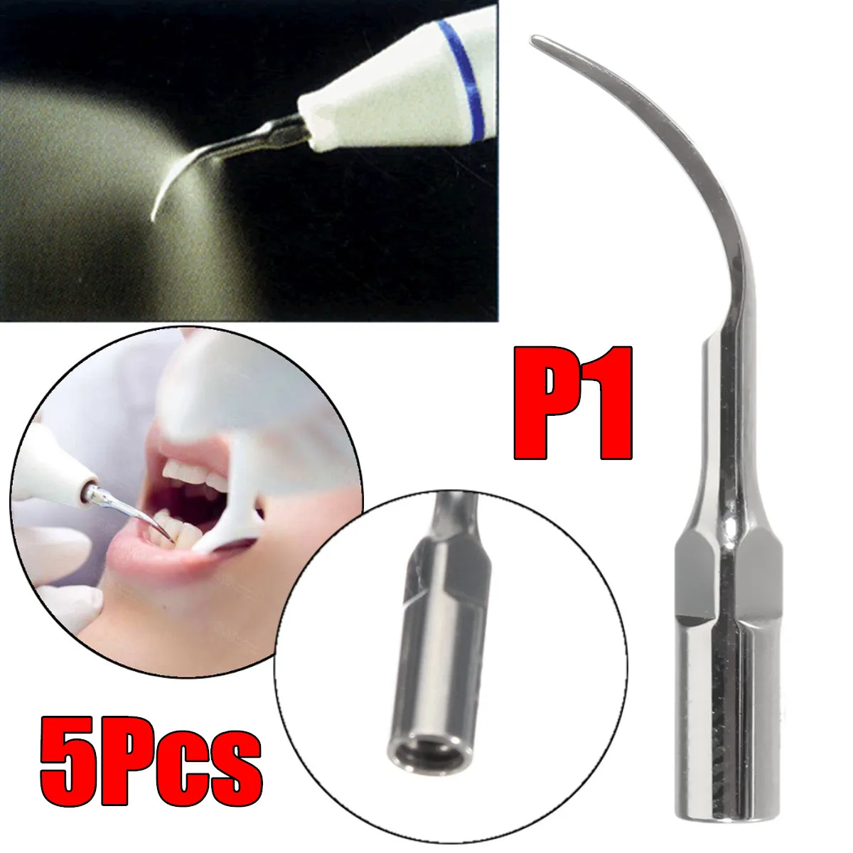5 шт. P1 ультразвуковой детали стоматологического аппарата для снятия зубного