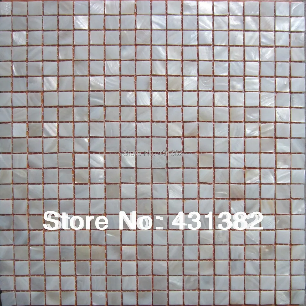 15*15 белая раковина мозаичная плитка для душа перламутровая кухни backsplash