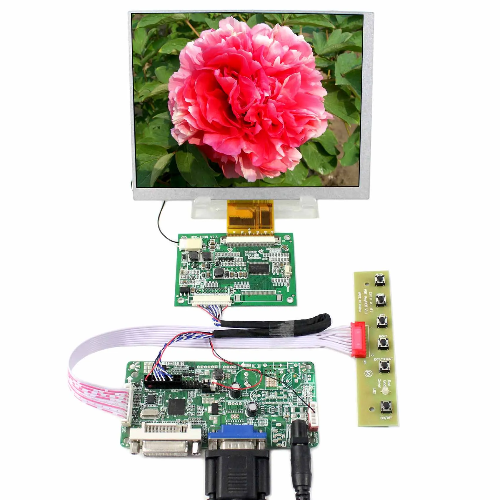 7 дюймовый 800x600 CLAA070MA0ACW ЖК экран LVDS TTL Tcon плата DVI VGA контроллер|board board|screen 7screen controller