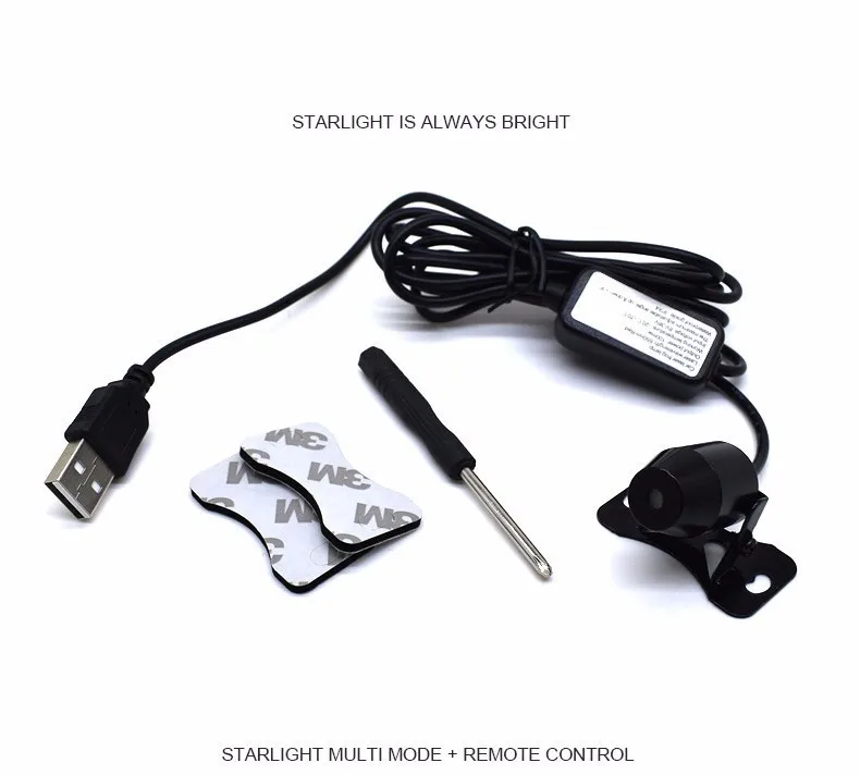 OHANEE USB светодиодный автомобильный атмосферный окружающий свет звезды DJ RGB Красочная музыкальная Лампа Рождественская интерьерная декоративная лампа