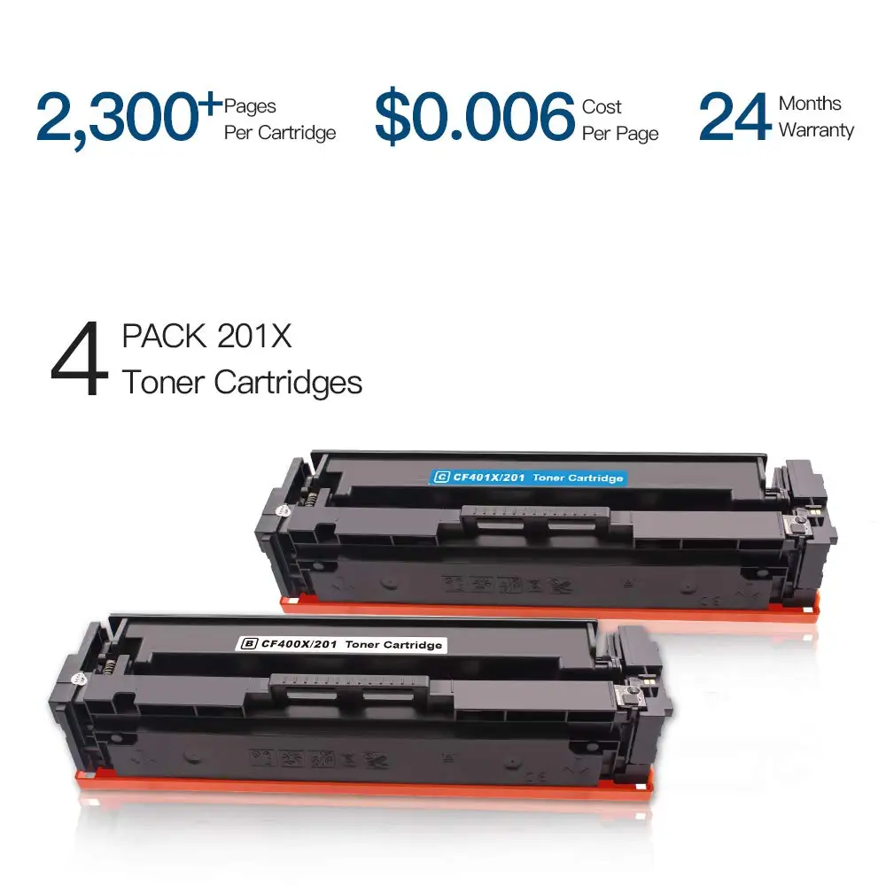 SHIZHI совместимый тонер картридж для HP 201X 201A CF400A CF400X MFP M277dw M252dw M277n M277c6 M277