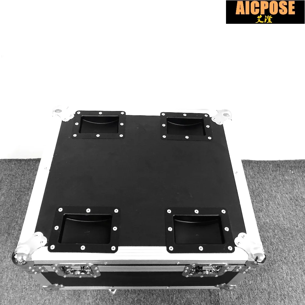 8 шт. 7x18 Вт led Par огни RGBWA UV 6в1 плоский par dmx512 Дискотека профессиональный сценический