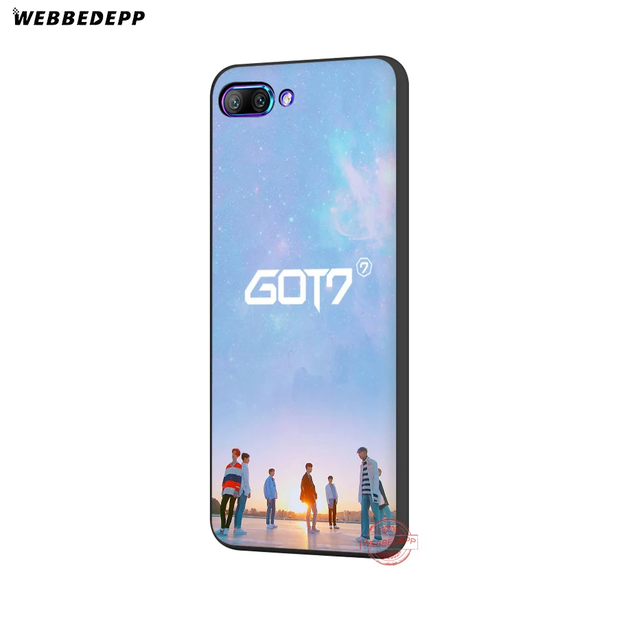 WEBBEDEPP GOT7 Jackson Soft Case for Honor 20 10 9 9X 8 Lite 8C 8X 7X 7C 7A 3GB 6A Pro View | Мобильные телефоны и