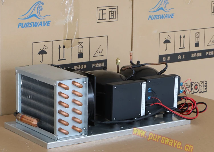 BD250GH2C PURSWAVE DC компрессор компрессорно-конденсаторный блок для 48V холодильник и кондиционер
