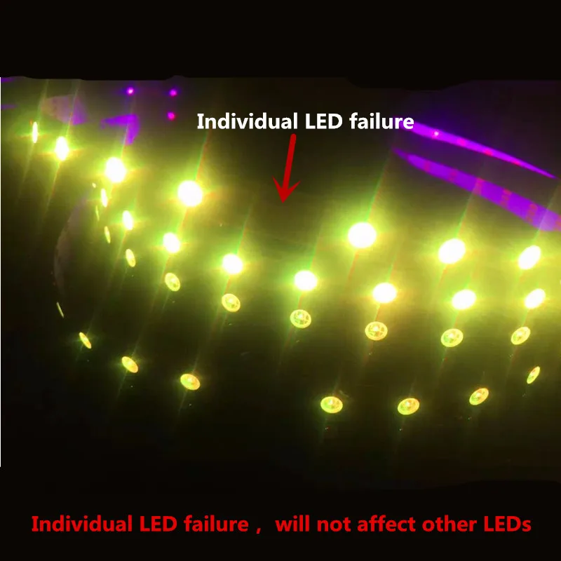 Светодиодный WS2813 свет бар 1/3/5 кабель-удлинитель RGB Полноцветный Бег воды