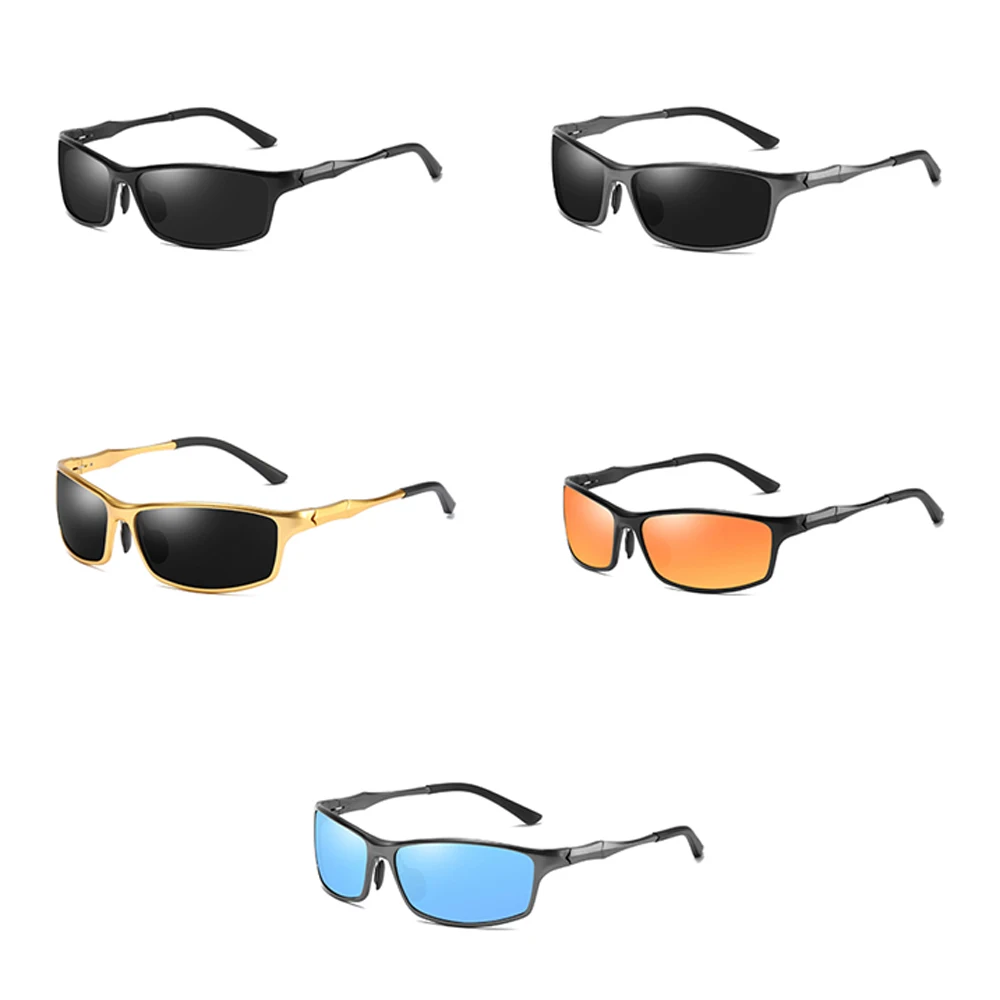 

Kachawoo Men Polarized Sunglasses Aluminum Magnesium Driving Polarized Sun Glasses Men High Quality Luxury 2019