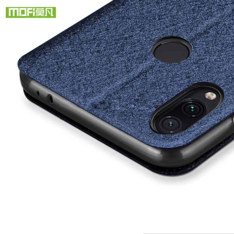 Новый чехол для Xiaomi Redmi Note 7 Pro Mofi роскошный флип из ТПУ 7|silicone cover|case leatherflip cover |