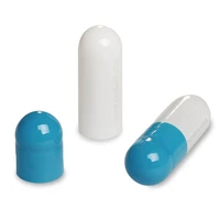 10000pcspack blue white 4 empty gelatin capsulemedicine capsuleseparated or joined capsule