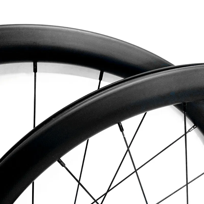 Disc Brake Road Bike Tubeless Wheels 700c 38x26mm Asymmetry 100x12mm 142x12mm cyclo cross road carbon disc wheel 1440g | Спорт и