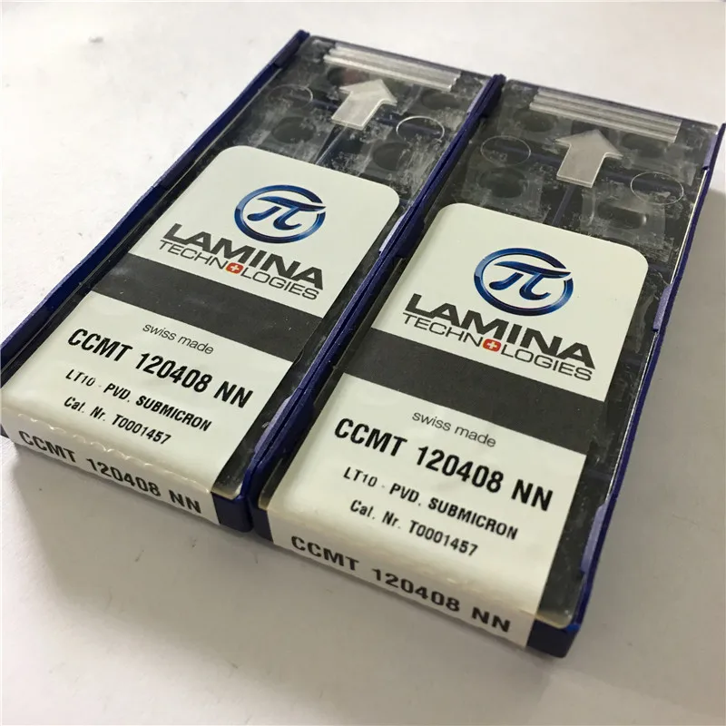 

CCMT120408-NN LT10 100% Original LAMINA carbide insert with the best quality 10pcs/lot free shipping