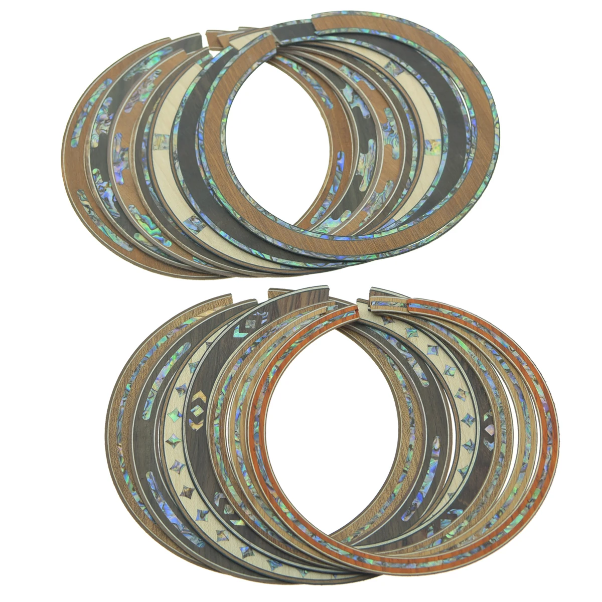 Акустическая гитара KAISH звуковое отверстие розетка из палисандра с морской