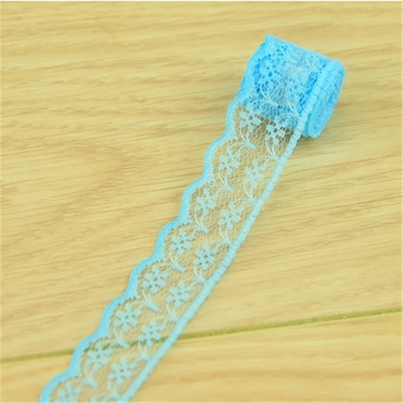 Бесплатная доставка 20 мм ширина Смешанная дешевая кружевная ткань обрезанная