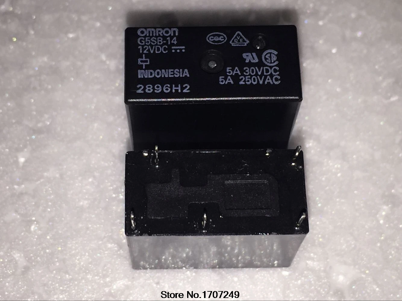 Бесплатная доставка 10 шт. новое оригинальное реле Omron фотолампа 12 В постоянного