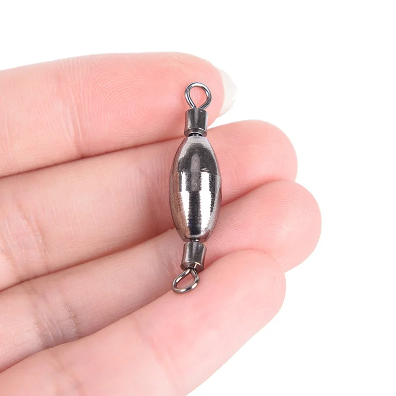 Рыбалка медное грузило Вертлюги вращающиеся свинцовые противовес снасти