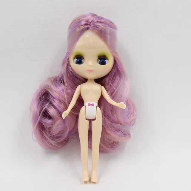 nude doll Ледяная Обнаженная мини кукла blyth 11 см кукла 27 видов стиля для девочки подарок - Цвет: nude doll