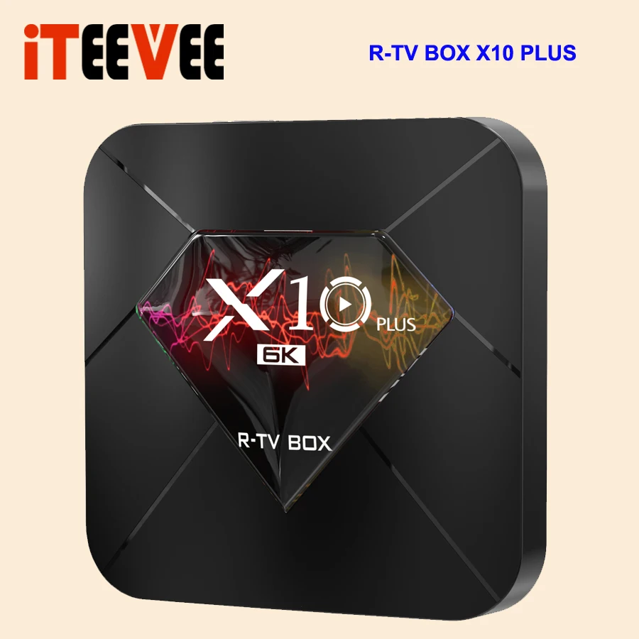 Приставка Смарт ТВ X10 Plus Android 9 0 Wi Fi 2 4 ГГц + 32/64 ГБ USB 3 0|ТВ-приставки и медиаплееры| |
