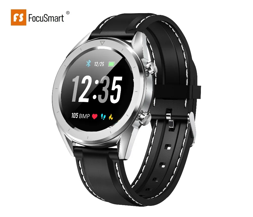 FocuSmart 2019 DT28 спортивные Смарт часы IP68 Водонепроницаемый фитнес трекер монитор
