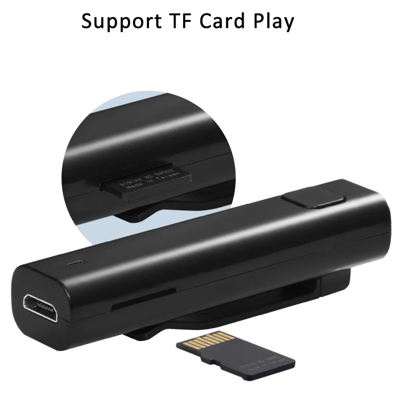 Новый 3 5 мм Jack аудио приемник Беспроводной адаптер Поддержка TF карты Bluetooth 4 2
