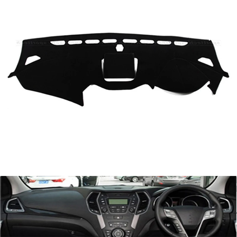 Для Hyundai Santa Fe IX45 Maxcruz 2013-2018 автомобильный Стайлинг Нескользящие нижние Чехлы Dashmat