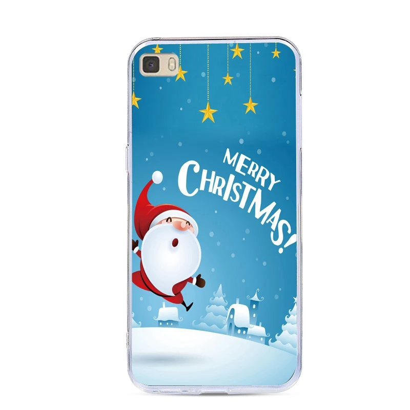 For Huawei P8 Lite Case Christmas Silicone TPU Cover Bag Ascend 2015 P8Lite ALE-L21 Phone Cases |